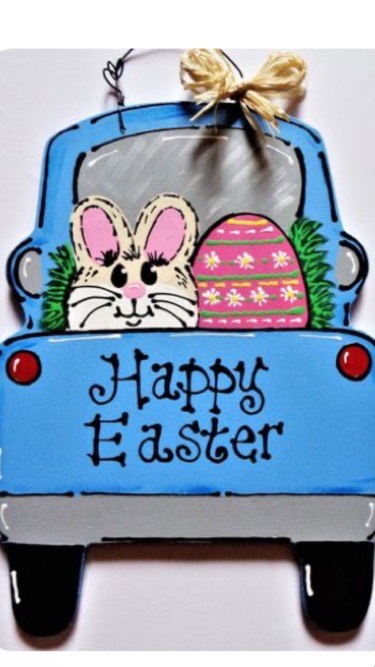 Truck Wood Door Hanger