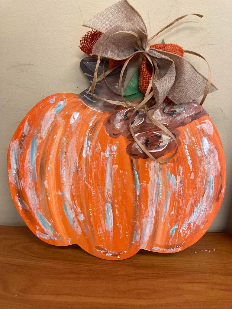 Fall Pumpkin Door Hanger