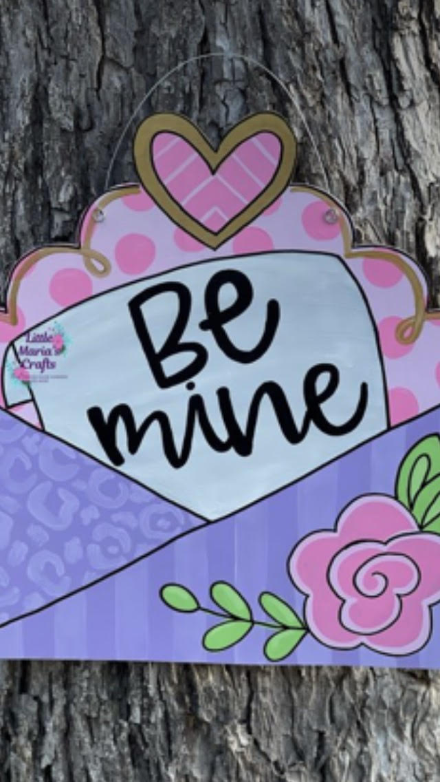 Valentines Be Mine Letter